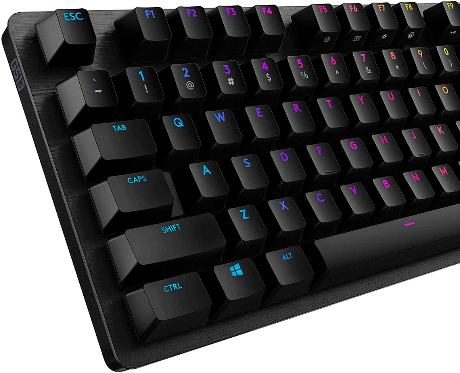 Best Buy: Logitech G513 Carbon Full-size Wired Mechanical Red Linear Switch Gaming Keyboard with RGB Backlighting