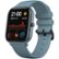 Left Zoom. Amazfit - GTS Smartwatch 42mm Aluminum - Steel Blue With Silicone Band.