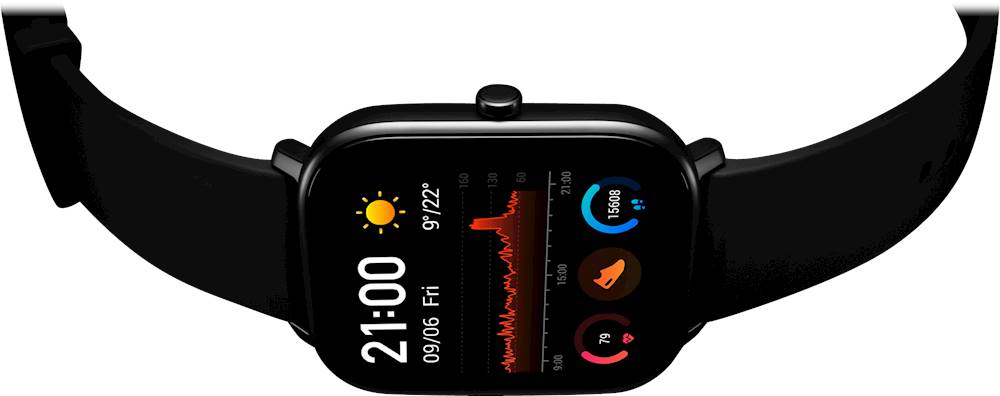 Amazfit GTS 4 Mini Smartwatch 41.9 mm Aluminum Alloy Midnight Black  W2176OV1N - Best Buy