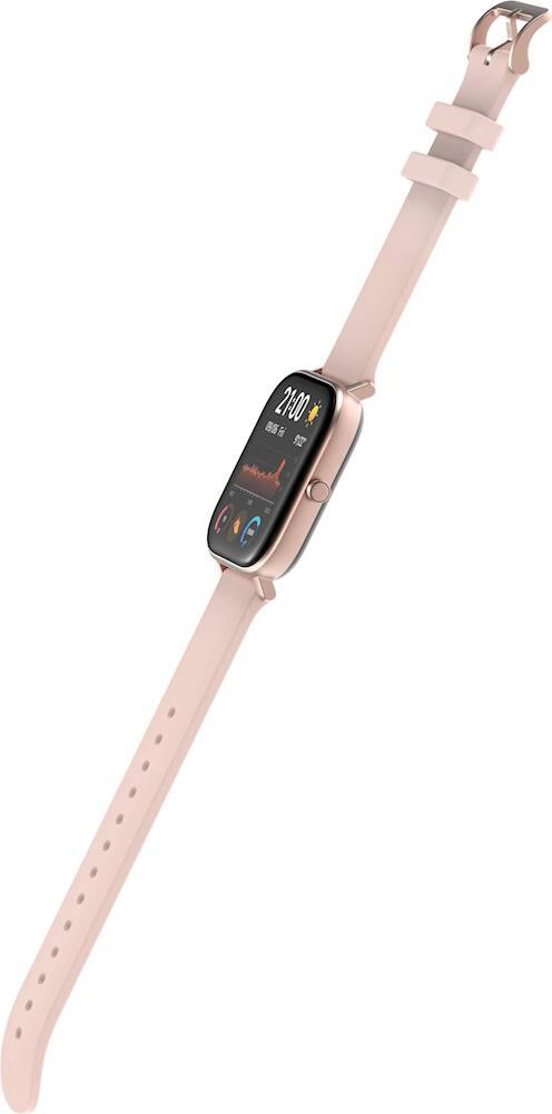 Alt View 16. Amazfit - GTS Smartwatch Aluminum 41.9mm - Rose Pink With Silicone Band.