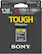 Front. Sony - TOUGH G Series - 128GB CFexpress Memory Card - Black.