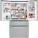 Alt View 2. LG - 22.5 Cu. Ft. 4-Door French Door-in-Door Counter-Depth Refrigerator with Craft Ice - PrintProof Stainless Steel.