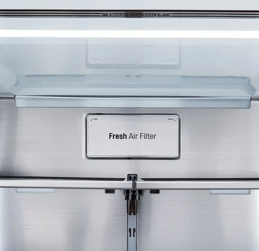 Alt View 30. LG - 22.5 Cu. Ft. 4-Door French Door-in-Door Counter-Depth Refrigerator with Craft Ice - PrintProof Stainless Steel.