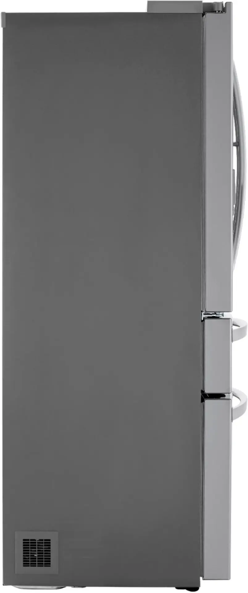 Alt View 39. LG - 22.5 Cu. Ft. 4-Door French Door-in-Door Counter-Depth Refrigerator with Craft Ice - PrintProof Stainless Steel.