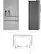 Left. LG - 22.5 Cu. Ft. 4-Door French Door-in-Door Counter-Depth Refrigerator with Craft Ice - PrintProof Stainless Steel.