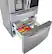Alt View 26. LG - 22.5 Cu. Ft. 4-Door French Door-in-Door Counter-Depth Refrigerator with Craft Ice - PrintProof Stainless Steel.