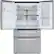 Alt View 14. LG - 22.5 Cu. Ft. 4-Door French Door-in-Door Counter-Depth Refrigerator with Craft Ice - PrintProof Stainless Steel.