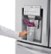 Alt View Zoom 33. LG - 22.5 Cu. Ft. 4-Door French Door Counter-Depth Refrigerator with InstaView Door-in-Door and Craft Ice - Stainless steel.