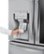 Alt View Zoom 39. LG - 22.5 Cu. Ft. 4-Door French Door Counter-Depth Refrigerator with InstaView Door-in-Door and Craft Ice - Stainless steel.