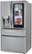Left Zoom. LG - 22.5 Cu. Ft. 4-Door French Door Counter-Depth Refrigerator with InstaView Door-in-Door and Craft Ice - Stainless steel.