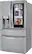 Alt View 12. LG - 22.5 Cu. Ft. 4-Door French Door-in-Door Counter-Depth Refrigerator with Craft Ice - PrintProof Stainless Steel.