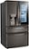 Alt View Zoom 15. LG - 22.5 Cu. Ft. 4-Door French Door-in-Door Counter-Depth Refrigerator with Craft Ice - Black Stainless Steel.