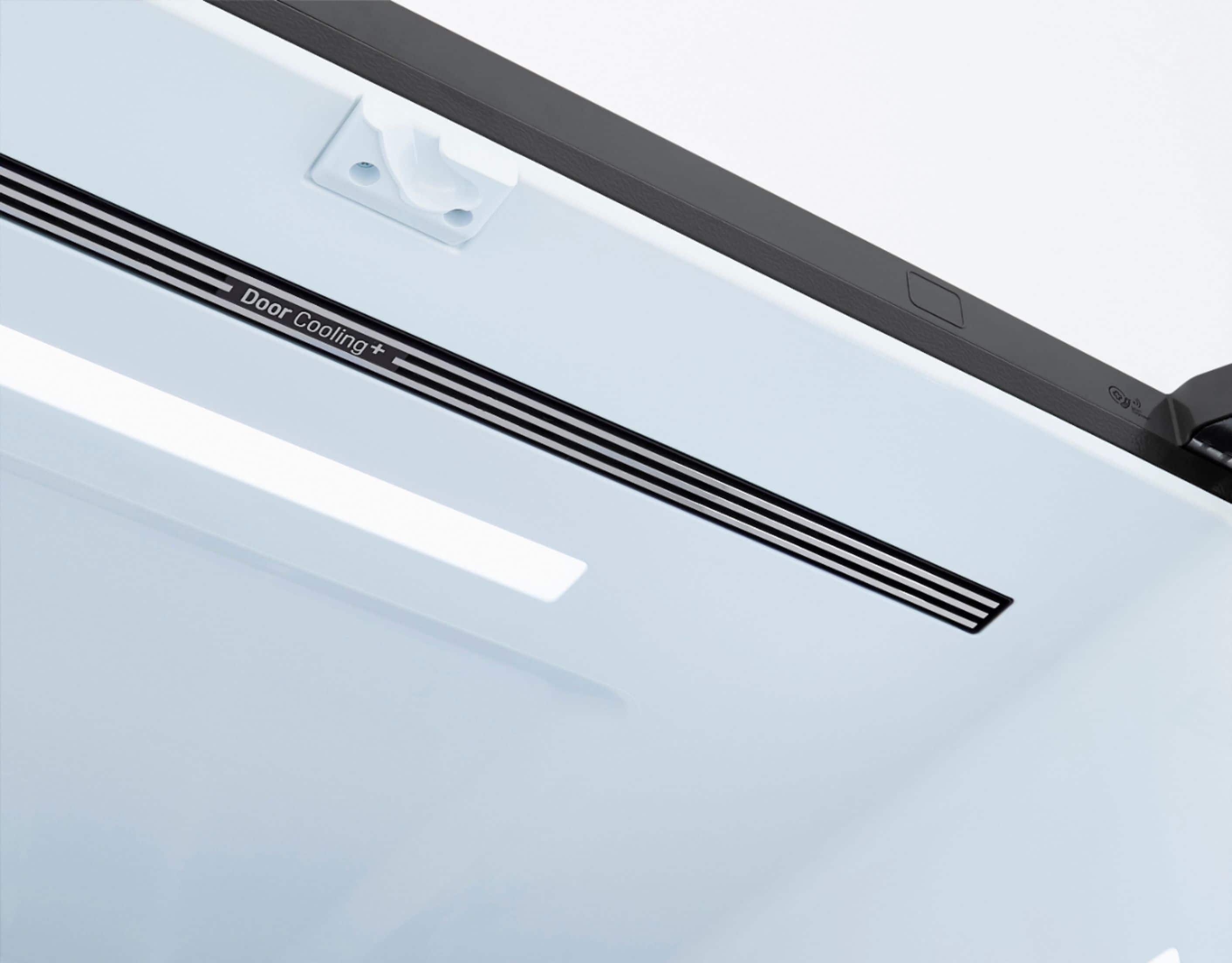 Alt View 23. LG - 22.5 Cu. Ft. 4-Door French Door-in-Door Counter-Depth Refrigerator with Craft Ice - PrintProof Black Stainless Steel.