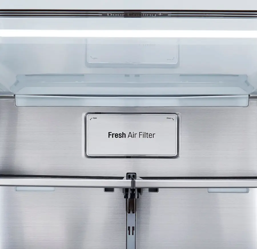 Alt View 27. LG - 22.5 Cu. Ft. 4-Door French Door-in-Door Counter-Depth Refrigerator with Craft Ice - PrintProof Black Stainless Steel.