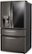 Left Zoom. LG - 22.5 Cu. Ft. 4-Door French Door-in-Door Counter-Depth Refrigerator with Craft Ice - Black Stainless Steel.