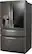 Alt View 1. LG - 22.5 Cu. Ft. 4-Door French Door-in-Door Counter-Depth Refrigerator with Craft Ice - PrintProof Black Stainless Steel.