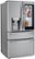 Angle Zoom. LG - 29.5 Cu. Ft. 4-Door French Door Refrigerator with InstaView Door-in-Door and Craft Ice - Stainless steel.