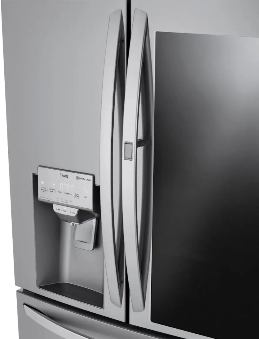 Alt View 19. LG - 29.5 Cu. Ft. 4-Door French Door-in-Door Refrigerator with Craft Ice - PrintProof Stainless Steel.