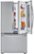 Alt View Zoom 11. LG - 22.6 Cu. Ft. French InstaView Door-in-Door Counter-Depth Refrigerator with Ice Maker - Stainless steel.