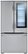 Alt View Zoom 18. LG - 22.6 Cu. Ft. French InstaView Door-in-Door Counter-Depth Refrigerator with Ice Maker - Stainless steel.