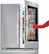 Alt View 23. LG - 22.6 Cu. Ft. French InstaView Door-in-Door Counter-Depth Refrigerator with Ice Maker - Stainless Steel.