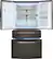 Alt View 15. LG - 22.5 Cu. Ft. 4-Door French Door-in-Door Counter-Depth Refrigerator with Craft Ice - Black Stainless Steel.
