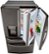 Alt View Zoom 17. LG - 22.5 Cu. Ft. 4-Door French Door-in-Door Counter-Depth Refrigerator with Craft Ice - Black Stainless Steel.