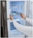 Alt View Zoom 22. LG - 22.5 Cu. Ft. 4-Door French Door-in-Door Counter-Depth Refrigerator with Craft Ice - Black Stainless Steel.