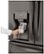 Alt View Zoom 29. LG - 22.5 Cu. Ft. 4-Door French Door Counter-Depth Refrigerator with Door-in-Door and Craft Ice - Black stainless steel.