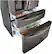 Alt View 33. LG - 22.5 Cu. Ft. 4-Door French Door-in-Door Counter-Depth Refrigerator with Craft Ice - Black Stainless Steel.
