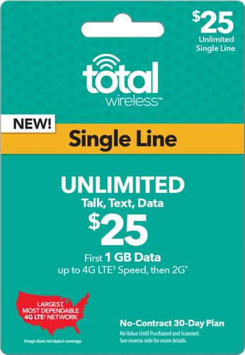 Total Wireless - $25 Prepaid Plan