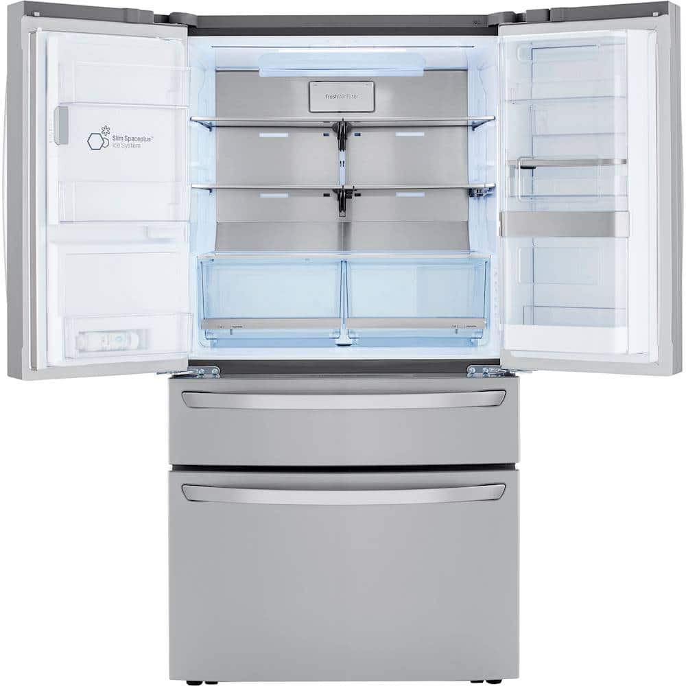 Alt View 16. LG - 29.5 Cu. Ft. 4-Door French Door-in-Door Smart Refrigerator with Craft Ice - PrintProof Stainless Steel.