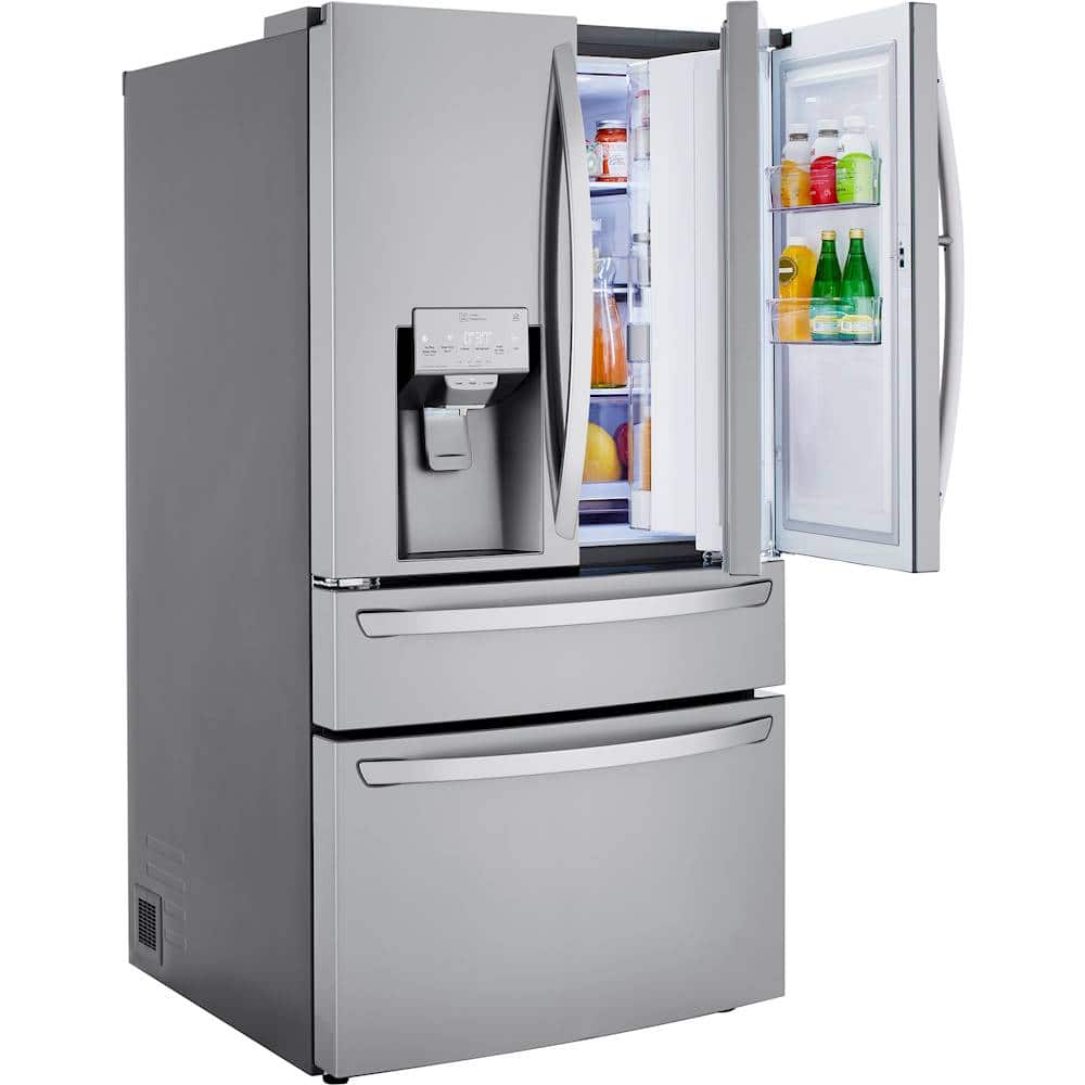 Alt View 21. LG - 29.5 Cu. Ft. 4-Door French Door-in-Door Smart Refrigerator with Craft Ice - PrintProof Stainless Steel.