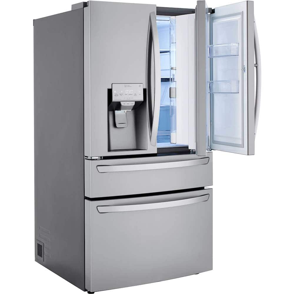 Alt View 22. LG - 29.5 Cu. Ft. 4-Door French Door-in-Door Smart Refrigerator with Craft Ice - PrintProof Stainless Steel.