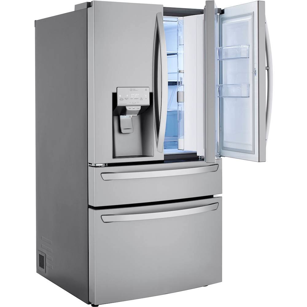 Alt View 22. LG - 29.5 Cu. Ft. 4-Door French Door-in-Door Smart Refrigerator with Craft Ice - PrintProof Stainless Steel.