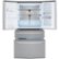 Alt View Zoom 2. LG - 29.5 Cu. Ft. 4-Door French Door Smart Refrigerator with Door-in-Door and Craft Ice - Stainless steel.