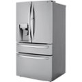 Alt View 1. LG - 29.5 Cu. Ft. 4-Door French Door-in-Door Smart Refrigerator with Craft Ice - PrintProof Stainless Steel.