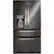 Front. LG - 29.5 Cu. Ft. 4-Door French Door-in-Door Smart Refrigerator with Craft Ice - PrintProof Black Stainless Steel.