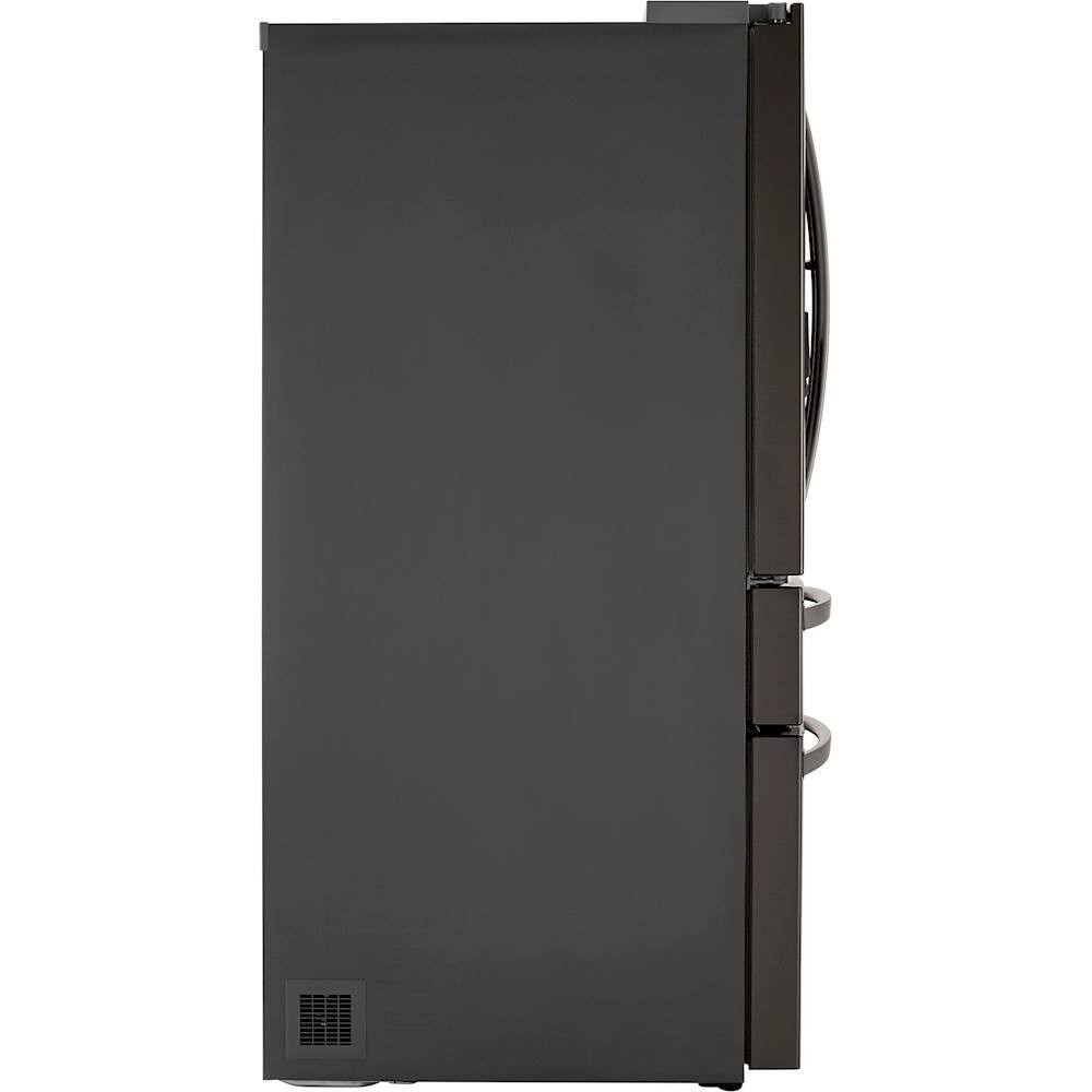 Alt View 20. LG - 29.5 Cu. Ft. 4-Door French Door-in-Door Smart Refrigerator with Craft Ice - PrintProof Black Stainless Steel.