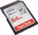 Alt View 11. SanDisk - Ultra 64GB SDXC UHS-I Memory Card - Black/Gray/Red.
