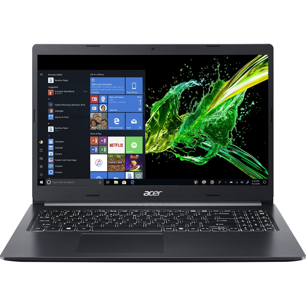 kæde Eller senere selv Acer Aspire 5 15.6" Laptop Intel Core i5 8GB Memory 512GB SSD Charcoal  Black A51554597W - Best Buy