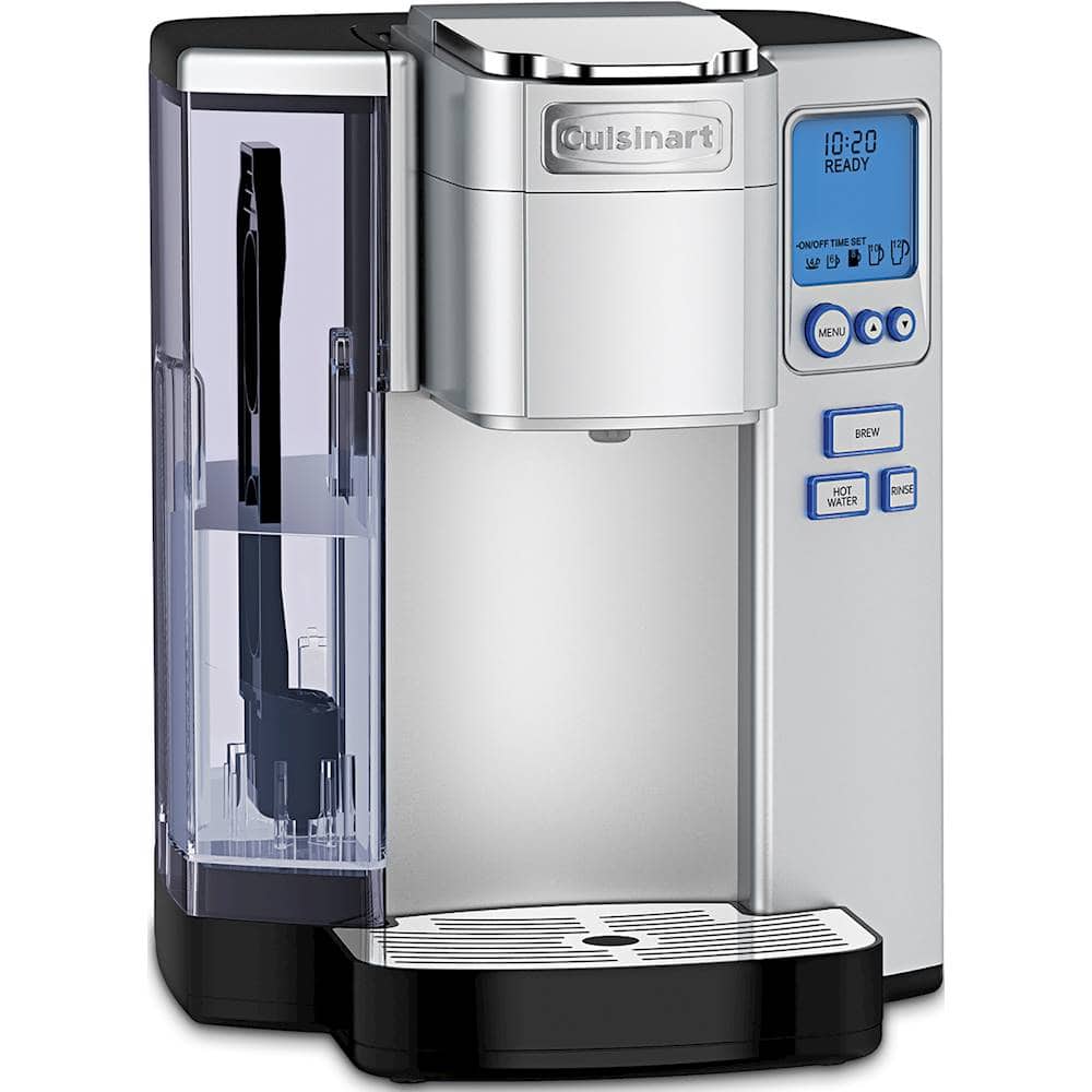 Angle. Cuisinart - K-Cup Pod Coffee Maker - Stainless Steel.