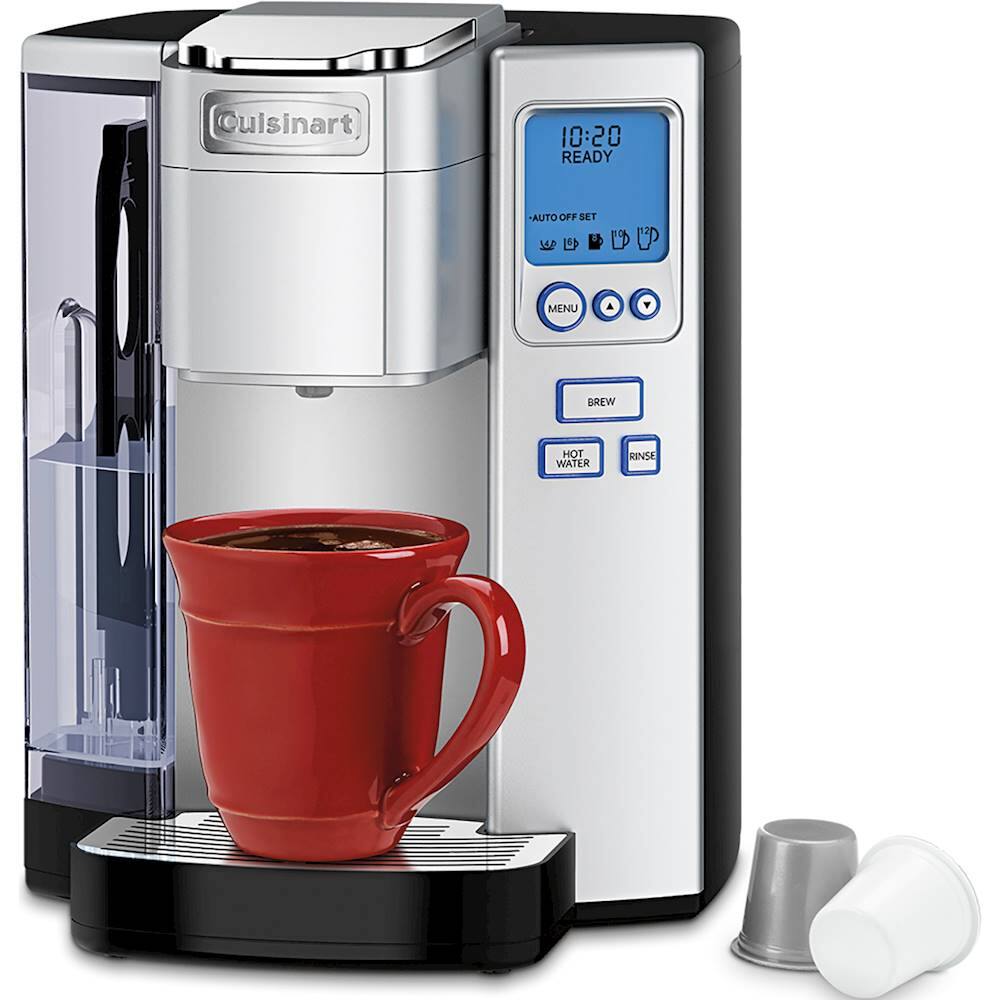 Alt View 12. Cuisinart - K-Cup Pod Coffee Maker - Stainless Steel.