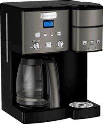 Cuisinart - Coffee Center 12-Cup Coffee Maker and Single Serve Brewer - Black Stainless - Angle_Zoom