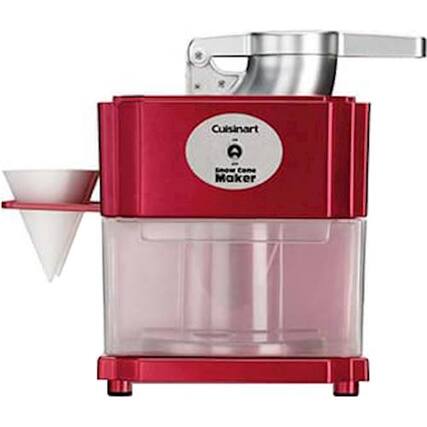 Angle. Cuisinart - Snow Cone Maker - Red.