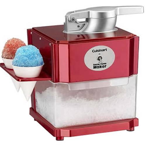 Alt View 11. Cuisinart - Snow Cone Maker - Red.