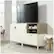 Alt View 11. Sauder - Anda Norr Modular Credenza for Most Flat-Panel TVs Up to 60" - White With Sky Oak Accents.