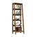 Front. Sauder - Trestle Collection 5-Shelf Bookcase - Vintage Oak.