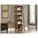 Alt View 12. Sauder - Trestle Collection 5-Shelf Bookcase - Vintage Oak.