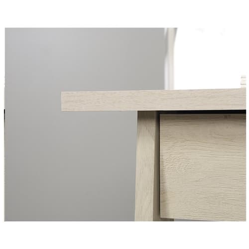 Alt View 12. Sauder - Trestle Collection Rectangular 4-Drawer Table - Chalked Chestnut.